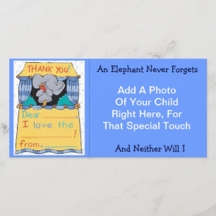 Thank You Elephant Card