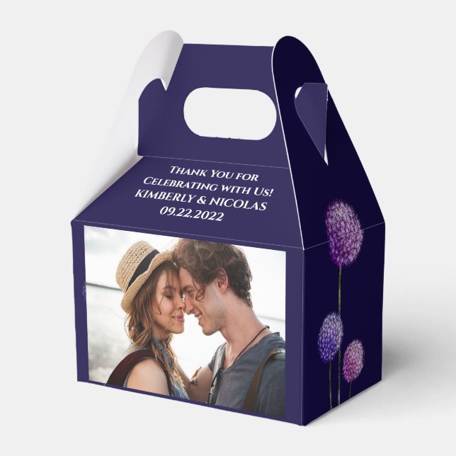 Thank You  Favor Box (Front Side)