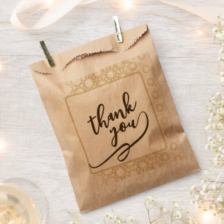 “Thank You” Favour Bags