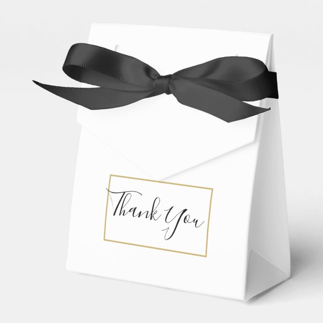 Thank You Favour Box (Front Side)