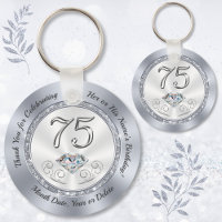Thank You, Favours for 75th Birthday, 75th DIAMOND