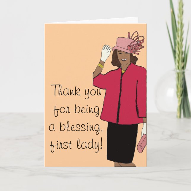 Thank you first lady (Front)