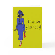 Thank you first lady