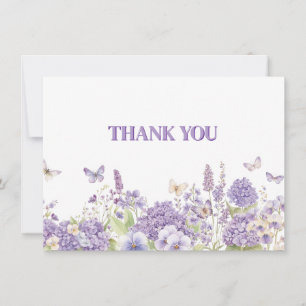 Thank You Flat Note Card