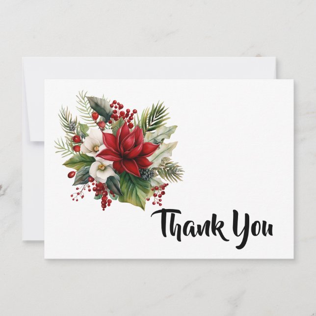 Thank You Flat Note Card (Front)