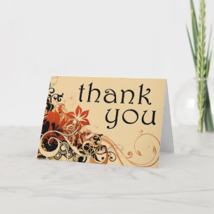 thank you : flower breeze : card