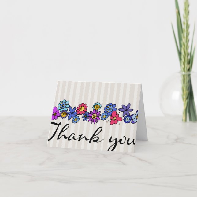 Thank You Flowers (Front)
