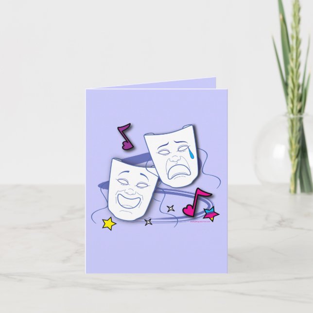 Thank You for Attending my Drama Performance Card (Front)