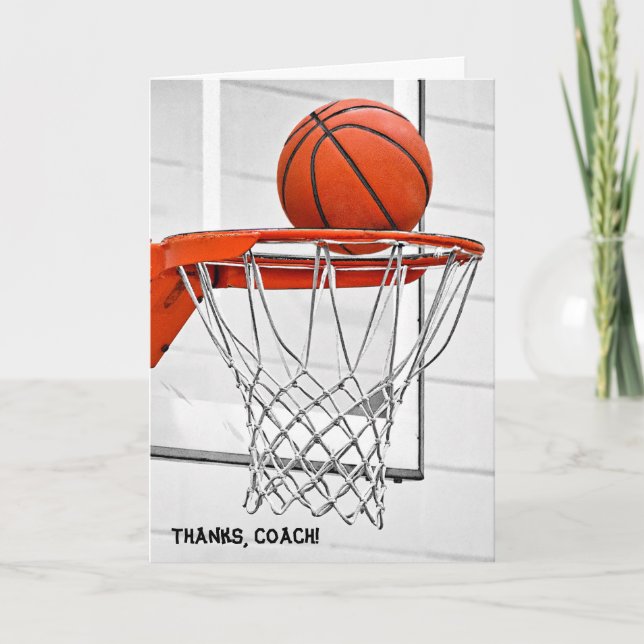 thank you for basketball coach (Front)