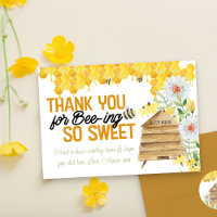 Thank You for Bee-ing so Sweet Beehive Honeycomb