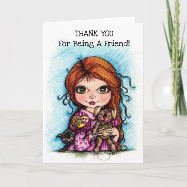 Thank you For Being A Friend Card (Front)