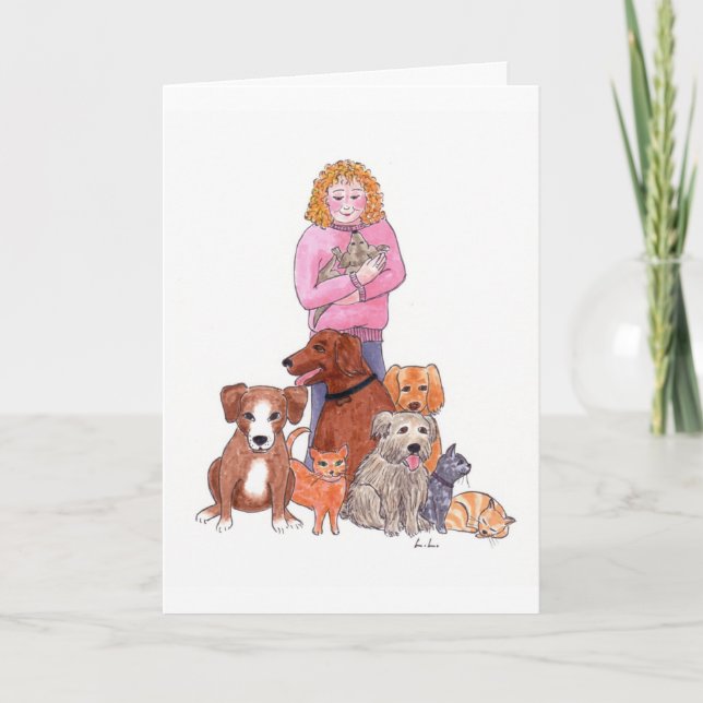 Thank you for being a friend card (Front)