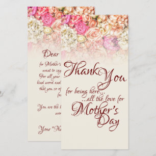 Thank you for being here - Mother's Day