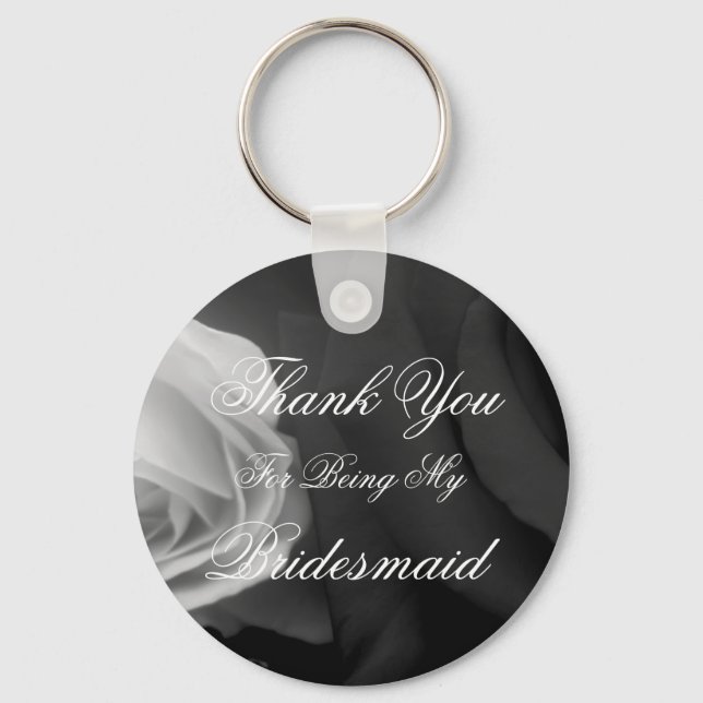 Thank You for being my Bridesmaid Keychain (Front)