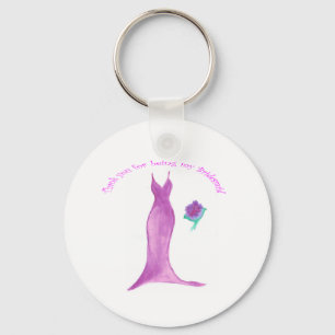 Thank You for Being My Bridesmaid Keychain