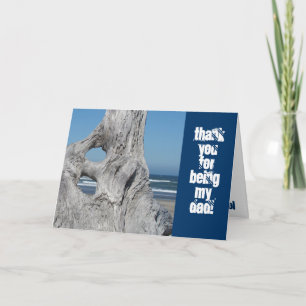 Thank You for being MY DAD! cards Ocean Beach