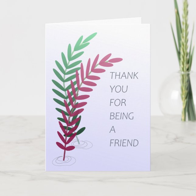 Thank You for Being My Friend! (Front)