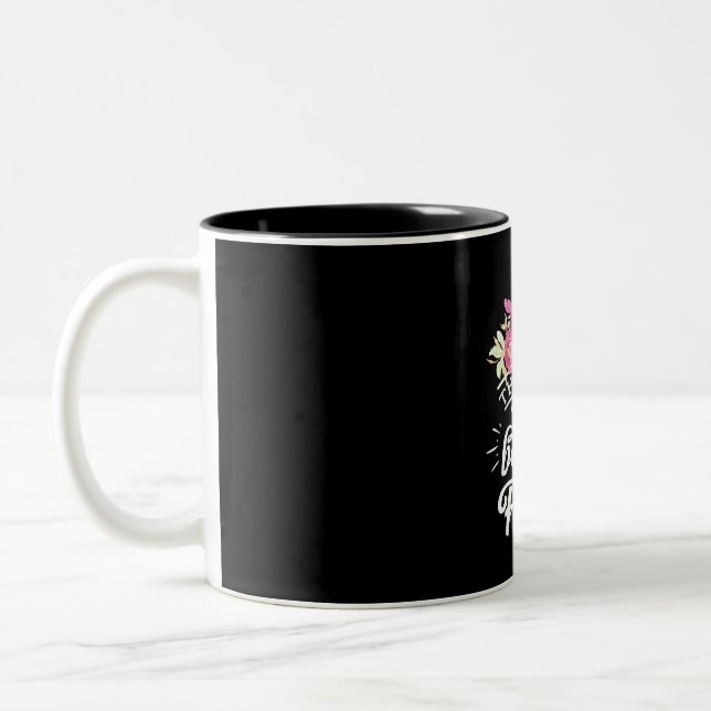 Thank You For Being My Friends Two-Tone Coffee Mug (Left)