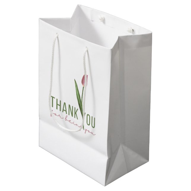 Thank You For Being You Gift Bag (Front Angled)