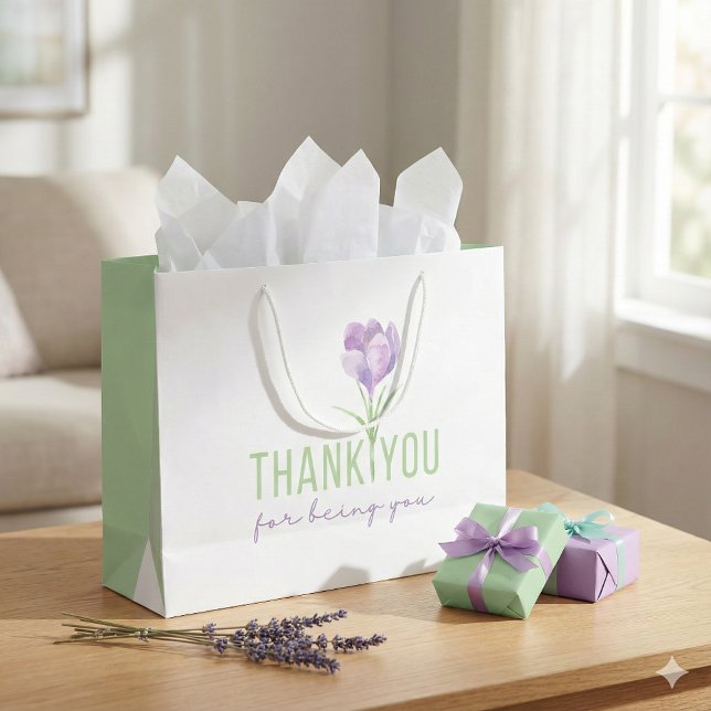 Thank You For Being You Gift Bag (Show your gratitude with this, "Thank you for being you" gift bag! )