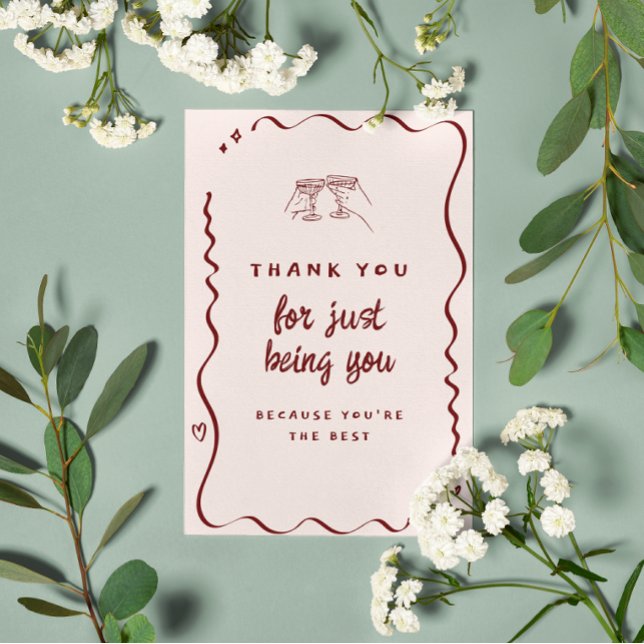 Thank You For Being You | You're The Best Card (Creator Uploaded)