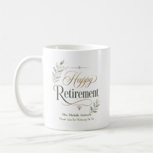 Thank You For Believing In Us Personalized Name Coffee Mug
