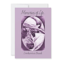 THANK YOU FOR CARING CARD - LOSS OF PET