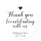 Thank You For Celebrating with Us