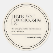 thank you for choosing us