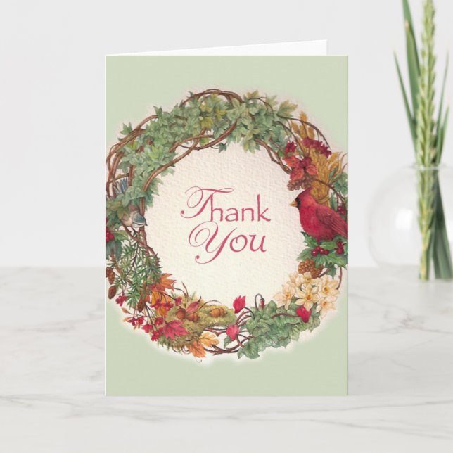 THANK YOU FOR CHRISTMAS GIFT CARD (Front)
