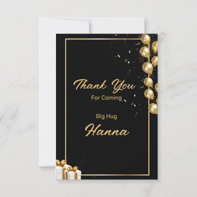 Thank You For Coming (Front)