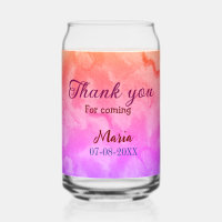 Thank you for coming birthday party add name date