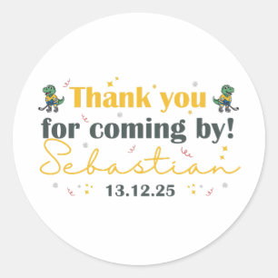 Thank you for coming by Sebastian  Classic Round Sticker