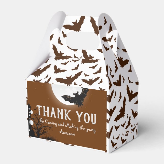 Thank You For Coming , Gifts & Candy Packaging  Favor Box (Front Side)