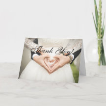 Thank You for Coming to Wedding Card
