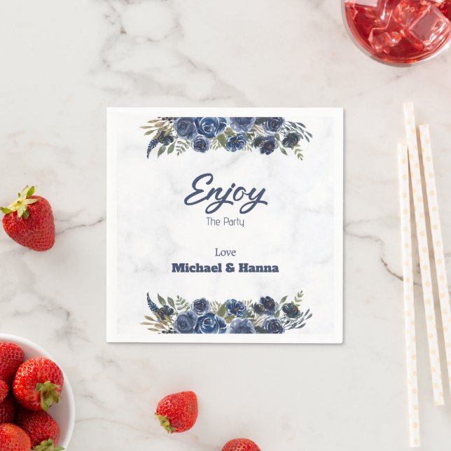 Thank You for Coming to Wedding Day Napkin (Insitu)