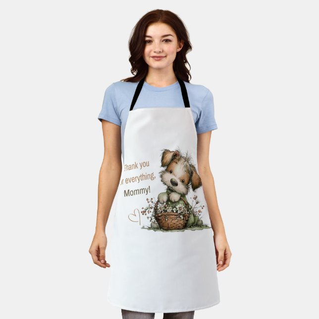 Thank you for everything, Mom! Apron (Worn)