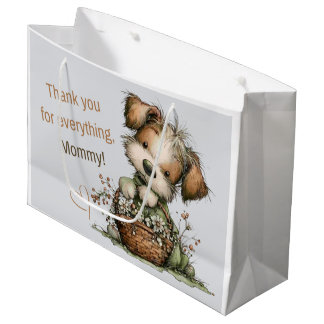 Thank you for everything, Mom! Large Gift Bag