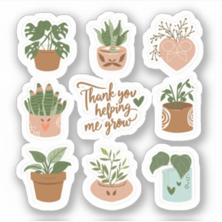 Thank You For Helping Me Grow Plants Saying