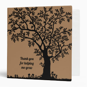 Thank You For Helping Me Grow Teacher Appreciation Binder