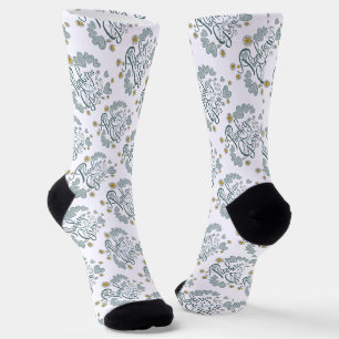 thank you for helping me grow up with hearts socks