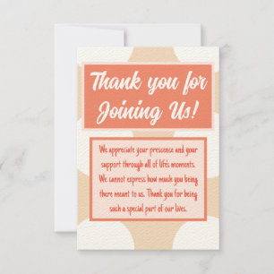 Thank you for Joining Us!
