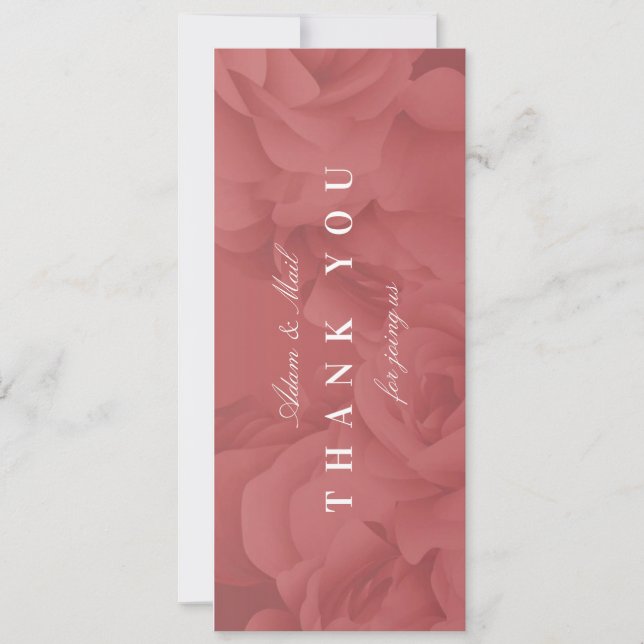 Thank You for Joining Us Card | Elegant Appreciati (Front)