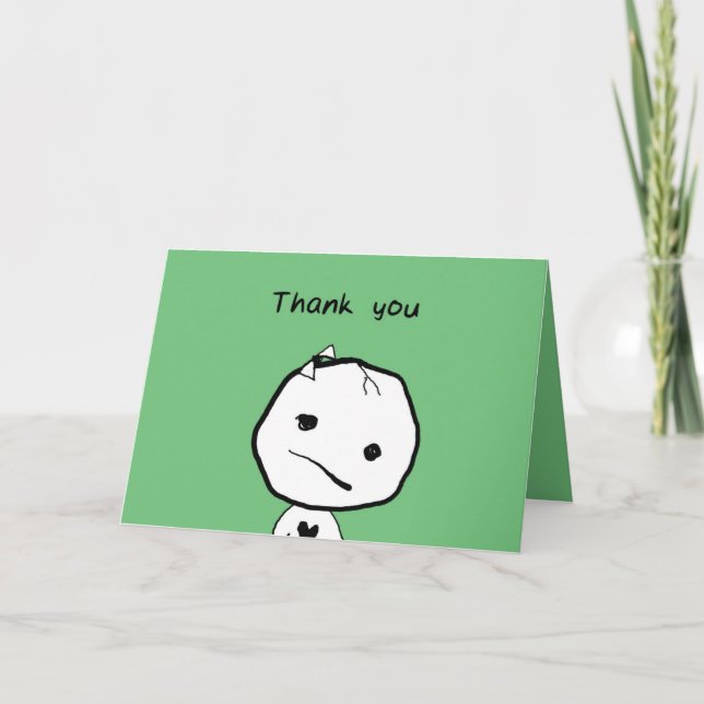 Thank You... For Making It Easy To Leave Card (Front)