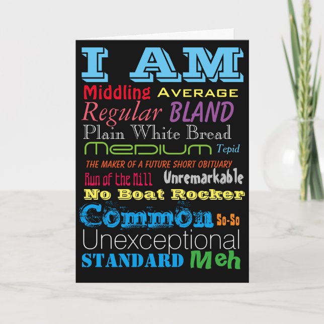 Thank you for making me feel important (Front)