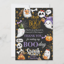 Thank You for Making My 1st Boo-day Spooktacular 