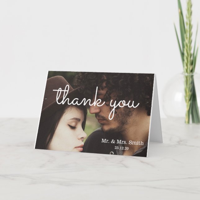 Thank you for making our wedding day so special (Front)