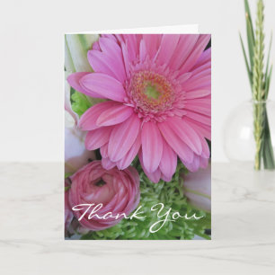 Thank You for medical care-Floral/Personalize Card