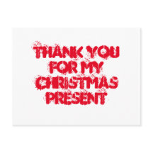 Thank you for my Christmas present