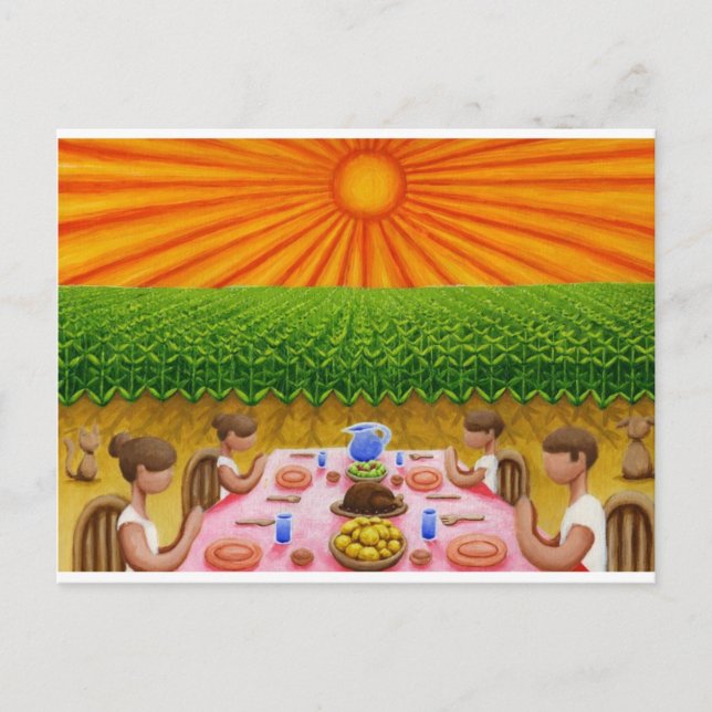 Thank You For Our Daily Bread Postcard (Front)